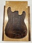 Figured Flame Walnut Guitar Body Blank 21" x 16-1/2" x 1-7/8" (Single Piece) #61 — photo 1