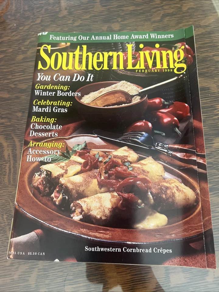 Southern Living Magazines Lot of 3 1998 Recipes House Plans Decorating Travel Foto 4 de 4