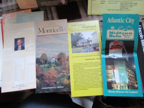 Lot Washington DC & Virginia Travel Brochures 1990's & Assorted Postcards - Picture 3 of 14