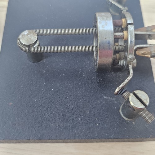 Vintage Bencher Amateurfunk CW Radio Morsecode Schlüssel Iambic Paddel ungetestet - Bild 5 von 9