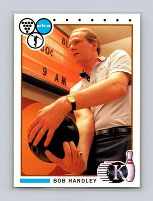 Bob Handley 1990 Collect-A-Card PBA Kingpins #17 PBA 010394
