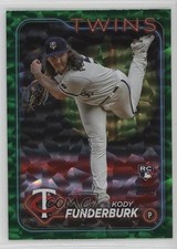 2024 Topps Series 2 Green Foil /499 Kody Funderburk #538 1pr2