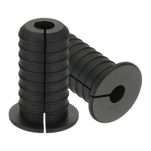 6 Pcs 3/4" Wall Grommet Cable Routing Kit for 7mm Hole Black