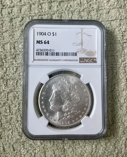 1904-O Morgan Silver Dollar NGC MS64 $1 New Orleans