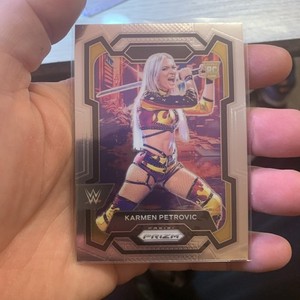 2024 Panini Prizm WWE - Karmen Petrovic #107 Silver Prizm (RC)
