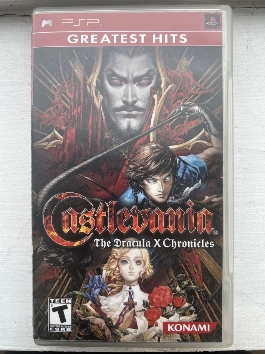 Jeu PSP Castlevania: The Dracula X Chronicles - Version Loose (boîtier Seul) - Bon état