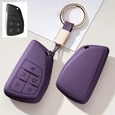 TPU Remote Key Fob Case Cover 5 Button For Chevrolet For GMC For Buick Protector