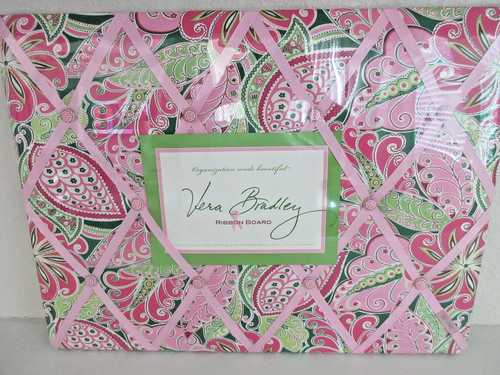 VERA BRADLEY RIBBON BOARDS (PIN WHEEL PINK ) (RETIRED) - Picture 3 of 13