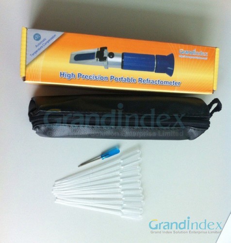 RSG-100ATC Black rubber strip Brix & Beer Sugar Wine Wort SG 0-32% Refractometer - Zdjęcie 6 z 6