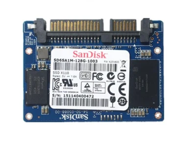 SanDisk 128GB SSD Half Slim SATA III 6Gbps Solid State Drive SD6SA1M-128G-1011 - Bild 1 von 3