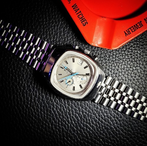 1970's Omega Seamaster Chronograph JEDI 176.005 Cal 1040 Orig. Bracelet! | eBay