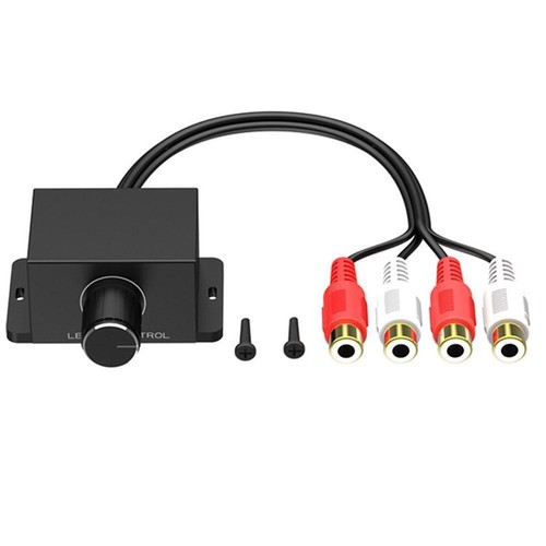 LC-1 AMPLIFICATEUR DE VOITURE UNIVERSEL BOUTON DE BASSE NIVEAU RCA AMP VOLUME CONTROL LC1 BEST - Photo 10/11
