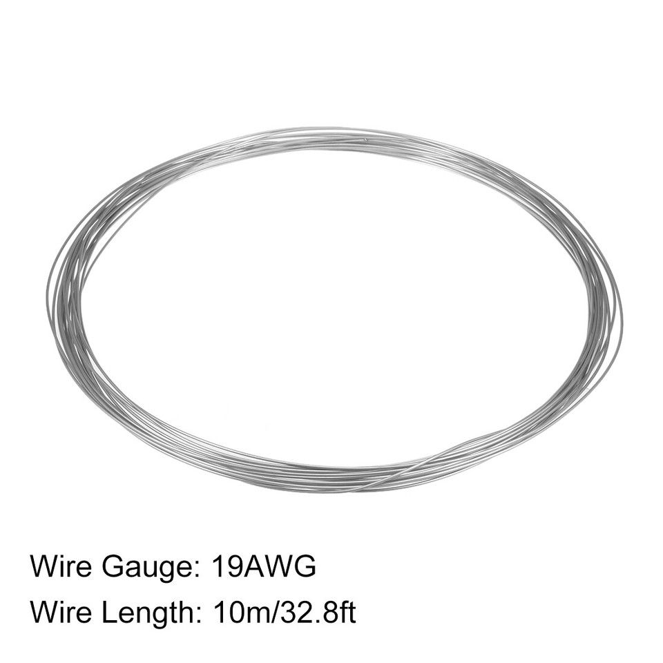 Sourcing Map Nichrom-Draht 0,2 Mm (32 AWG) – 70 M, Cr20Ni80, Für Heizelemente Bis 1100°C