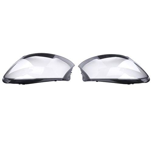 For 2014-17 Mercedes-Benz W222 S350 S550 S600 Pair Headlight Lens Headlamp Cover - Picture 4 of 19