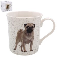 Pug Mug Set Fine China Tea Coffee Cup The Leonardo Collection Pug Dog Gift Idea