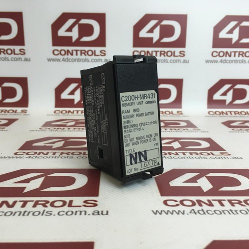 C200H-MR431 | Omron | Memory Module, 8KB RAM, with Battery, Used - Picture 1 of 2