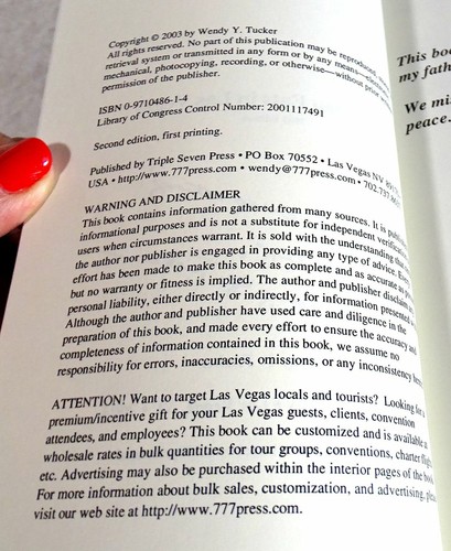 New Cheap Eats in Las Vegas Wendy Tucker 2003 Paperback Author Signed - Picture 5 of 5