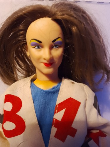 1984 BOY GEORGE DOLL on original stand - Picture 2 of 8