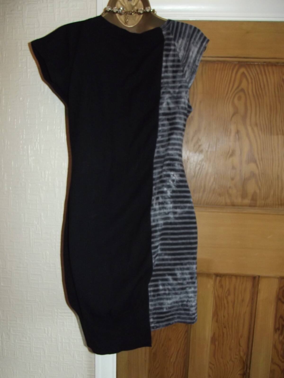 BNWT £95 KAREN MILLEN ️ FINE KNIT JUMPER DRESS SIZE 4 12 14 uk party