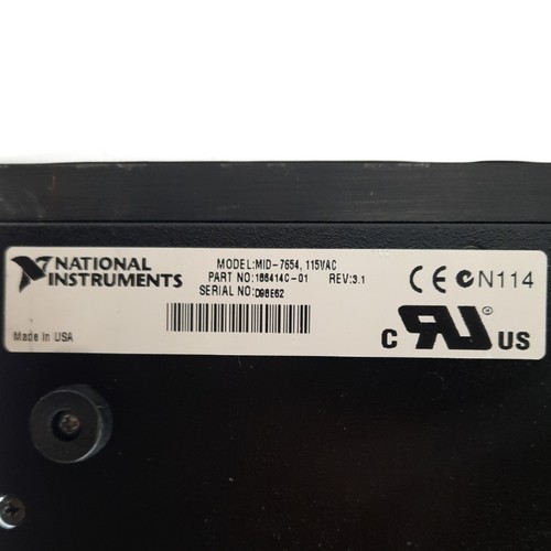 National Instruments MID-7654 Servo Drive, 4-Axis, Out: 48VDC 5A, In: 120/240VAC - Picture 2 of 7
