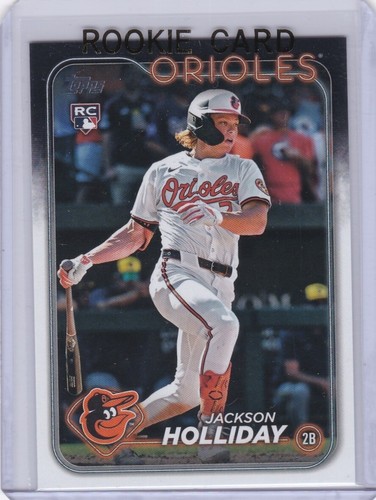 JACKSON HOLLIDAY ROOKIE CARD 2024 Topps Update Baseball RC O's BALTIMORE ORIOLES