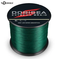 Dorisea Pro 100M-2000M PE Moss Green Dynema Braided Fishing Line 6lbs-300lbs