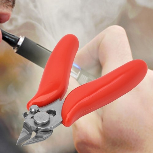 Mini 3.5" Diagonal Side Cutting Pliers Lock Cable Wire Cutter Repair Hand Tools - Picture 6 of 8