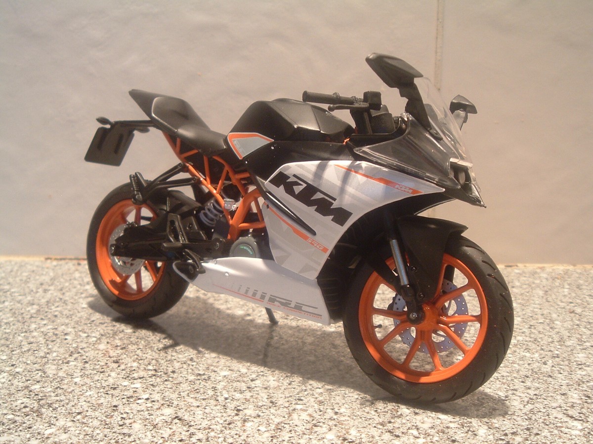 1:12 RC390 RC 390 KTM BSB SERIES MOTORCYCLE MODEL BIKE MOTORBIKE