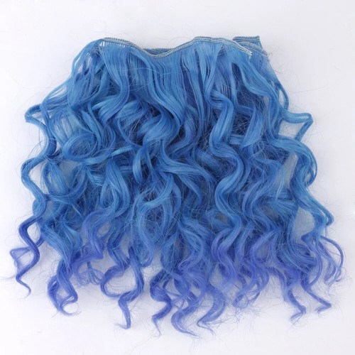 Muñeca BJD Cabello Rubio 15CM Rizado Sintético Resistente al Calor Hágalo Usted Mismo Pelucas Accesorios - Imagen 42 de 43