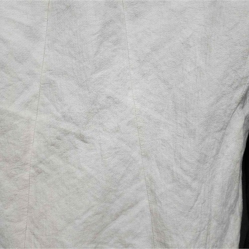 Chaqueta Helmut Lang Cuero Lino Motocicleta Talla 2 Blazer - Imagen 8 de 11