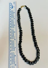 18” Coin 9mm Hematite  Necklaces For Men/women/ Teens