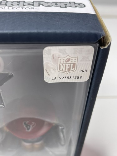 NFL Official Houston Texans Little People Collector NIB H-Town Brand New! - Picture 2 of 6