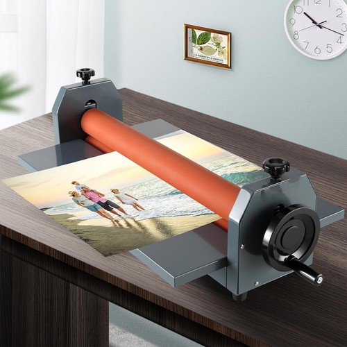 Manual Format Roll Cold Laminator Laminating Machine Vinyl Photo Film Mounting - Picture 9 of 10