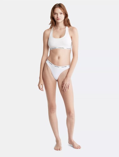 Perizoma Calvin Klein DONNA (X-LARGE) Giostra Cotone Nuovo con etichette D1617-100 - Foto 6 di 8