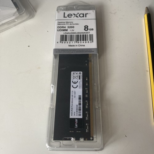 Lexar 3200Mhz 8GB DDR4 RAM Stick - Never Opened - 第 1/7 張圖片