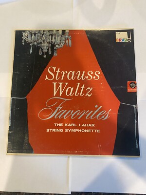 The Karl Lahar String Symphonette - Strauss Waltz Favorites - Bravo Records K107