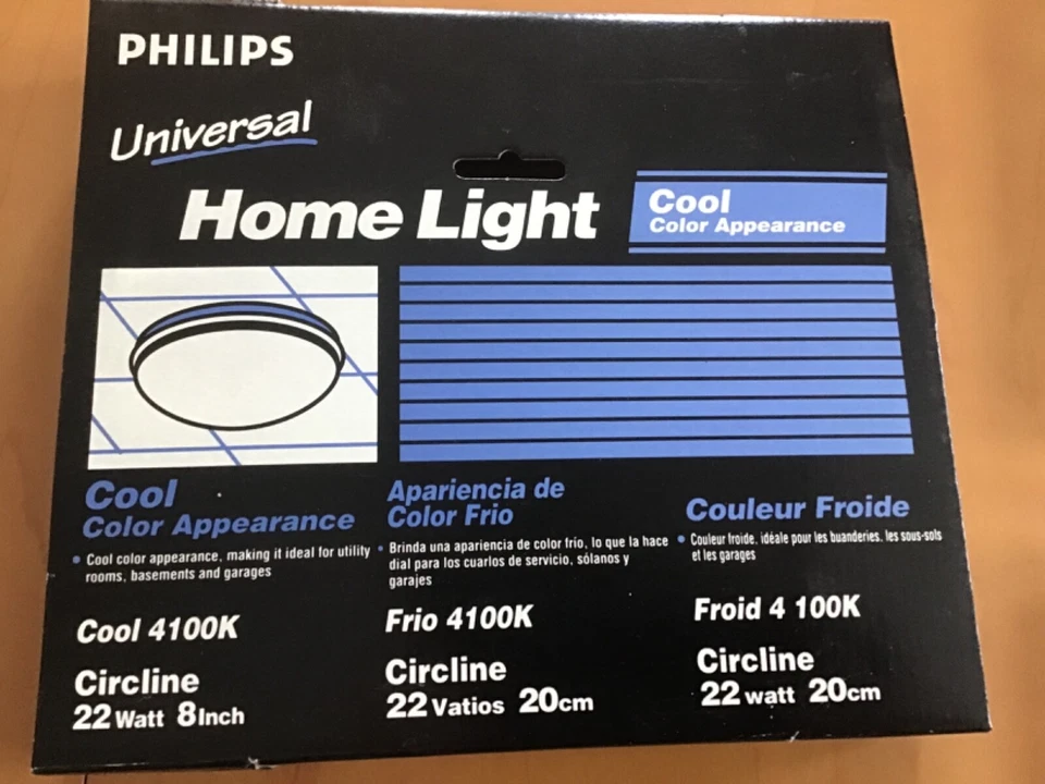 Lot of 4 Philips 8" Circline, 22 Watt, FC 8T9, Cool White Light BULB, 4100K - Image 2 of 4