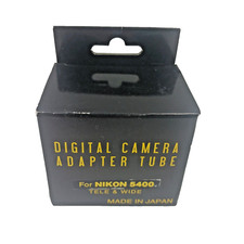 Digital Camera Adapter Tube For Nikon 5400 Tele And Wide Adapters Japan NOS