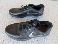 Nike Lunar Command Flywire Black Golf Shoes.  Men's 7