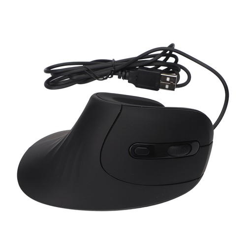 Wired Vertical Mouse 6 Buttons 800‑1200‑2400‑3200 DPI USB Wired Vertical Erg Fit - Picture 12 of 24