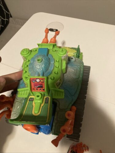 Vintage TMNT Teenage Mutant Ninja Turtles 1991 Turtle Tank Vehicle Untested - Picture 8 of 11