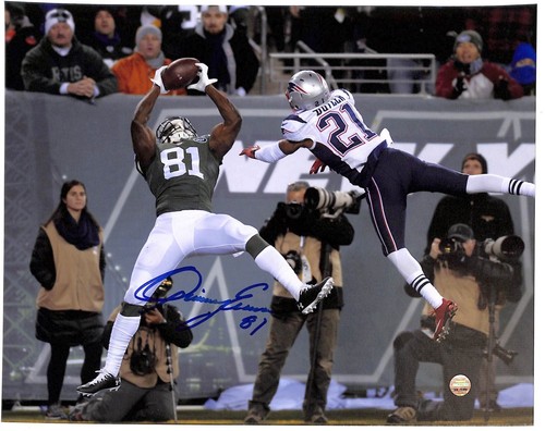 Quincy Enunwa handsigniertes 8x10 Foto New York Jets Steiner Sports nur Aufkleber