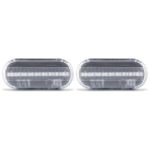 2 x clignotants latéraux DEL clignotants latéraux clairs pour Ford Fiesta MK6 - Photo 4/8