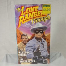 The Lone Ranger's Triumph, Clayton Moore/Jay Silverheels 1991 NEW VHS SEALED