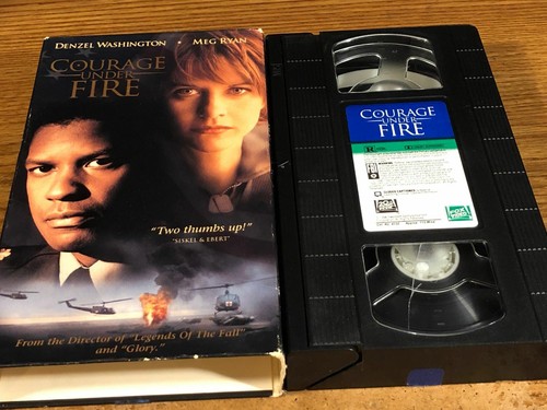 Courage Under Fire VHS VCR Video Tape Movie Used Meg Ryan Denzel Washington - Picture 6 of 7