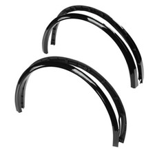 Fit For 20-21 Tesla Model Y 4pcs Wide Body Wheel Molding Fender Flares Glossy