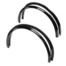 Fit For 21-24 Tesla Model Y 4pcs Wide Body Wheel Molding Fender Flares Glossy