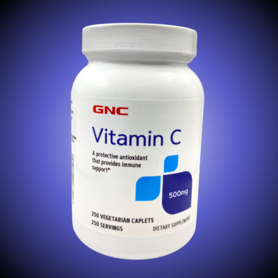 GNC Vitamin C   Supports Healthy Immune System   Immunity Support  500mg  250ct