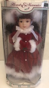 hearts and memories porcelain doll