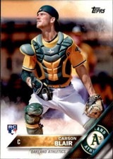 Carson Blair 2016 Topps Series 2 Rookie Card #352